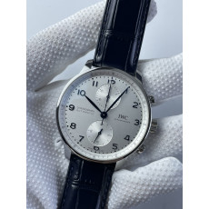 (준비완료/특급배송)NO.2313/ ZF공장 V3 IWC IW3716 포루트기저 화이트다이얼 블루핸즈 가죽