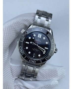 (준비완료/특급배송)NO.2731/VS공장 오메가 씨마스터 다이버 300 스틸 블랙다이얼V4 VS8800 (최신무브업버전)