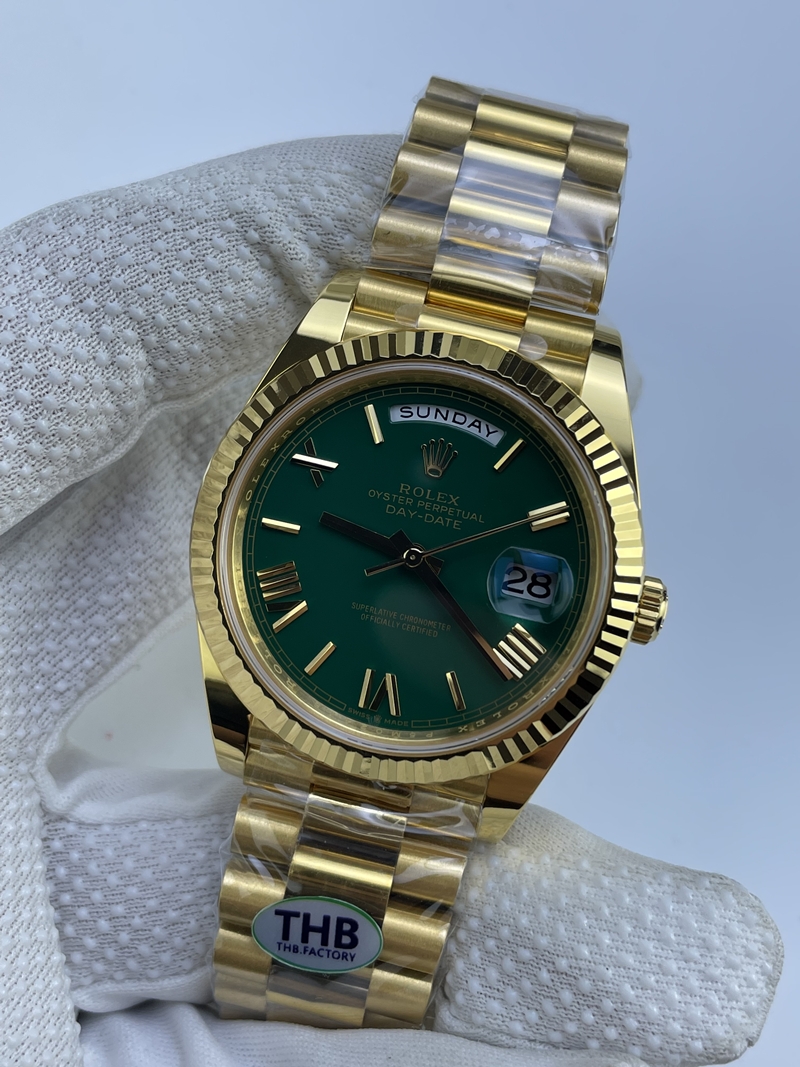 (준비완료/특급배송)NO.3290/THB공장 롤렉스 데이데이트 40미리 텅스텐 중량UP V3 (정품무게 재현)